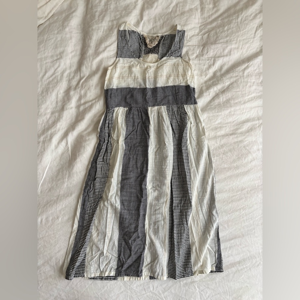Ace & Jig Black and White Striped Dress